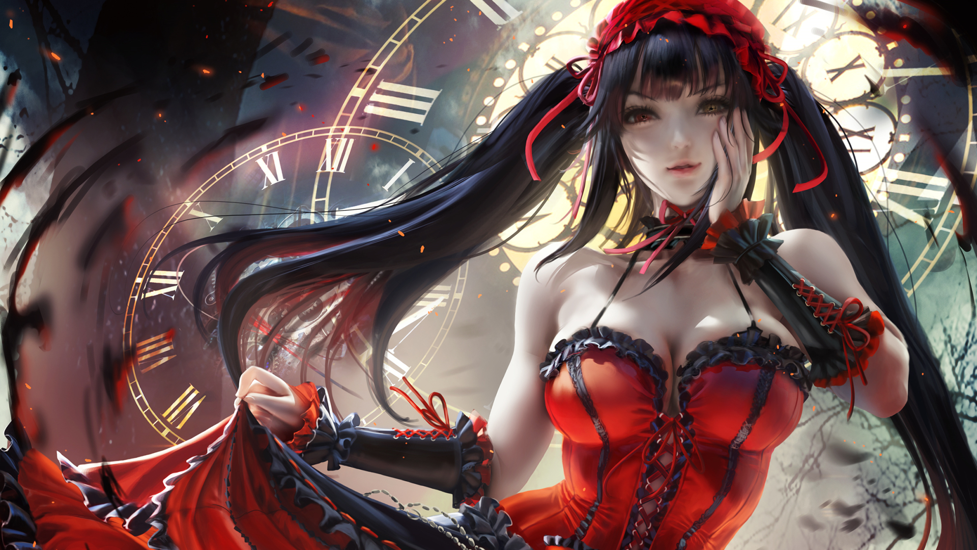 1920x1080 Kurumi Tokisaki Art 1080P Laptop Full HD ...