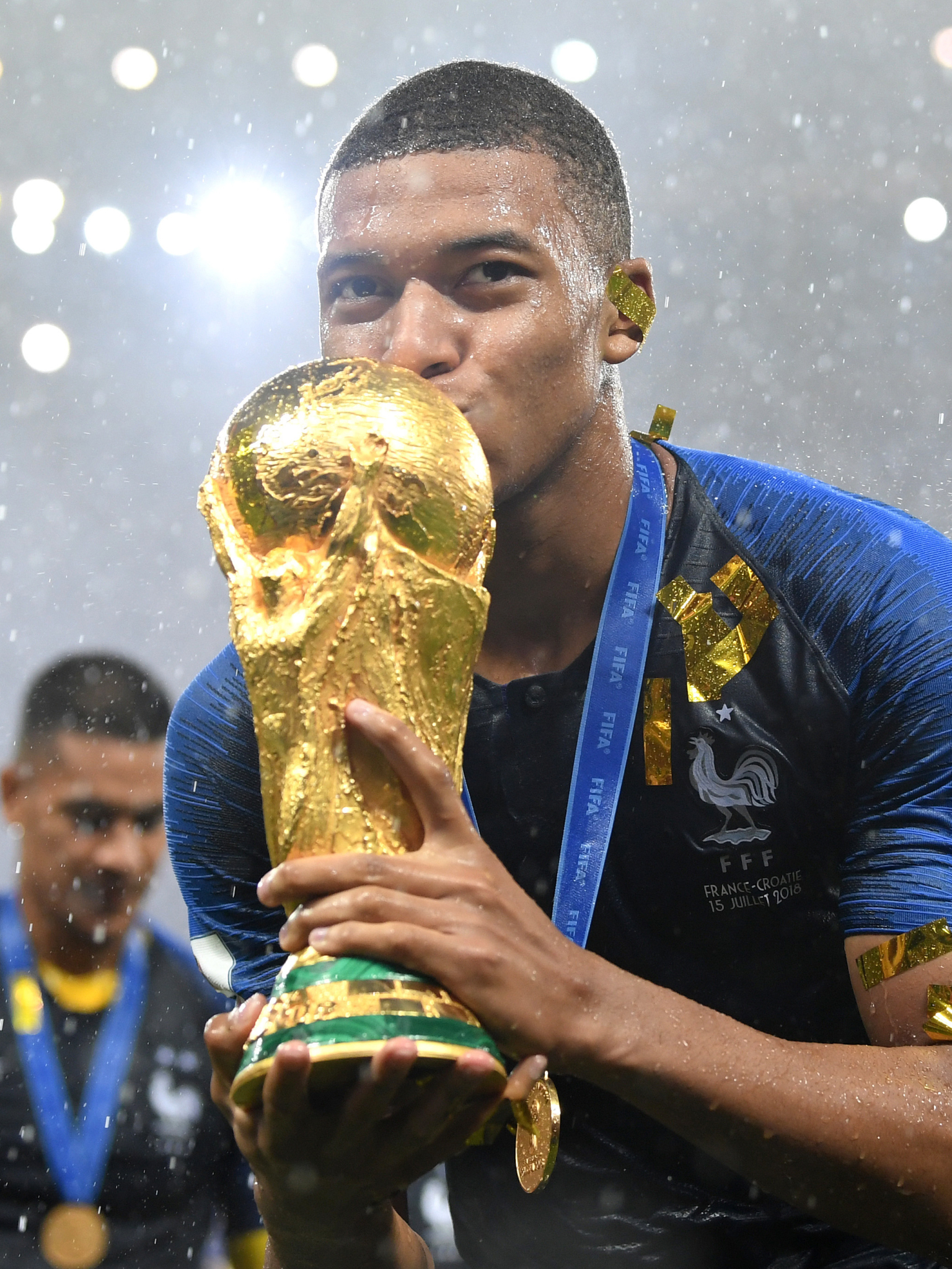 1536x48 Kylian Mbappe Celebrates Fifa World Cup Win 1536x48 Resolution Wallpaper Hd Sports 4k Wallpapers Images Photos And Background Wallpapers Den