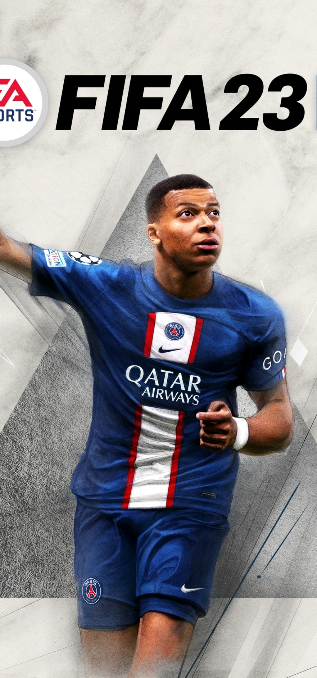 1080x2310 Kylian Mbappe FIFA 23 4k Gaming 1080x2310 Resolution