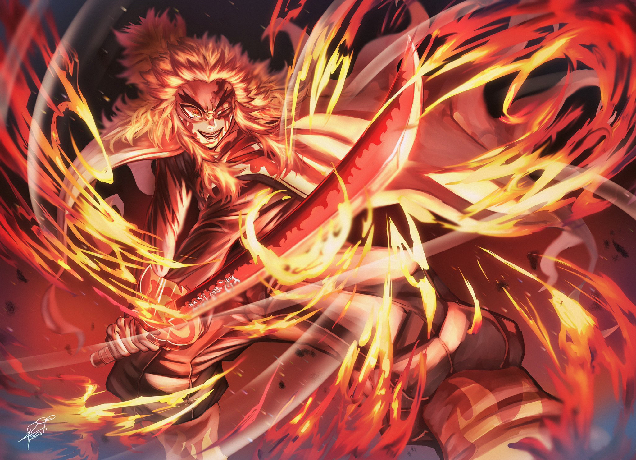 19x Kyojuro Rengoku Dopest 19x Resolution Wallpaper Hd Anime 4k Wallpapers Images Photos And Background Wallpapers Den