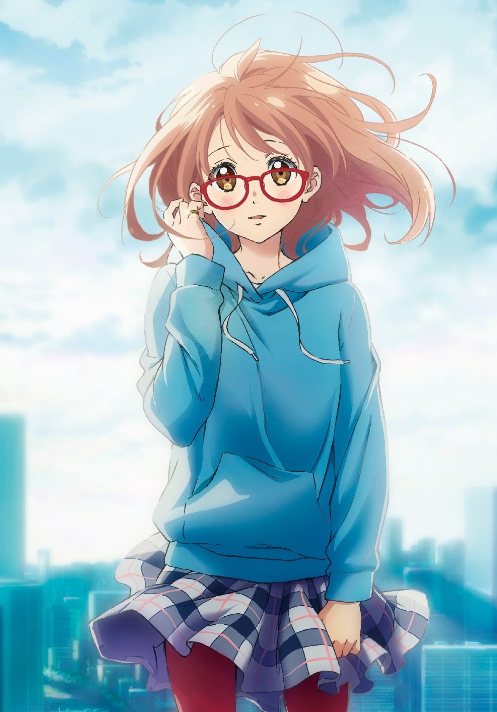 1668x2388 Resolution Kyoukai No Kanata Anime Girl Kuriyama Mirai 1668x2388  Resolution Wallpaper - Wallpapers Den