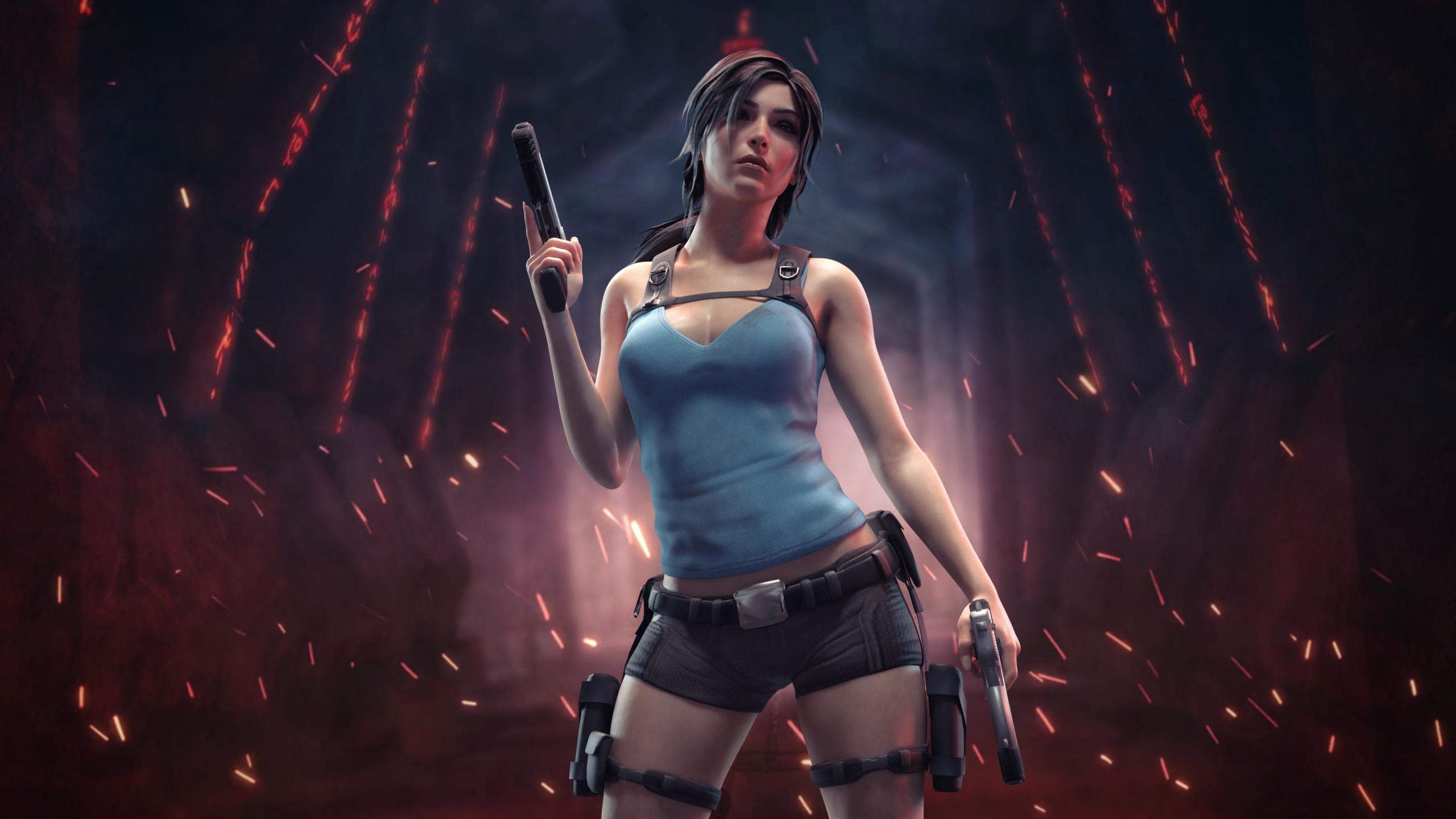 2560x1440 Resolution Lara Croft Tomb Raider Portrait 4K 1440P