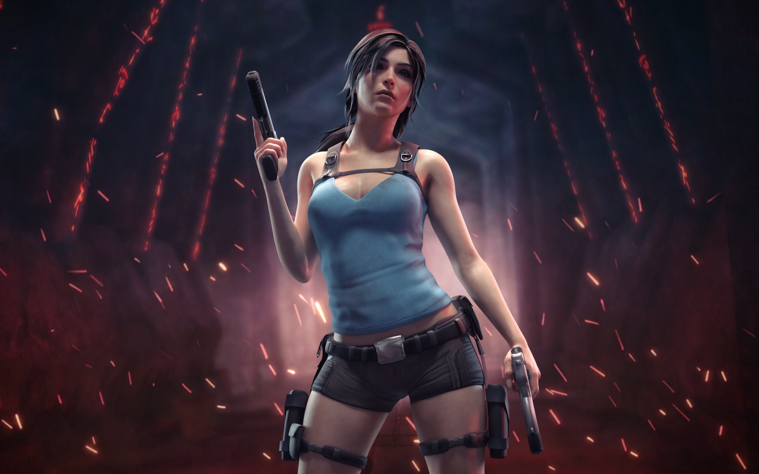 2560x1600 Lara Croft Tomb Raider Portrait 4k 2560x1600 Resolution 