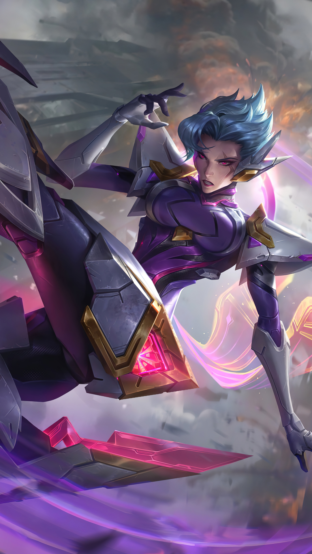 1082x1920 League Of Legends 8k Camille 1082x1920 Resolution Wallpaper