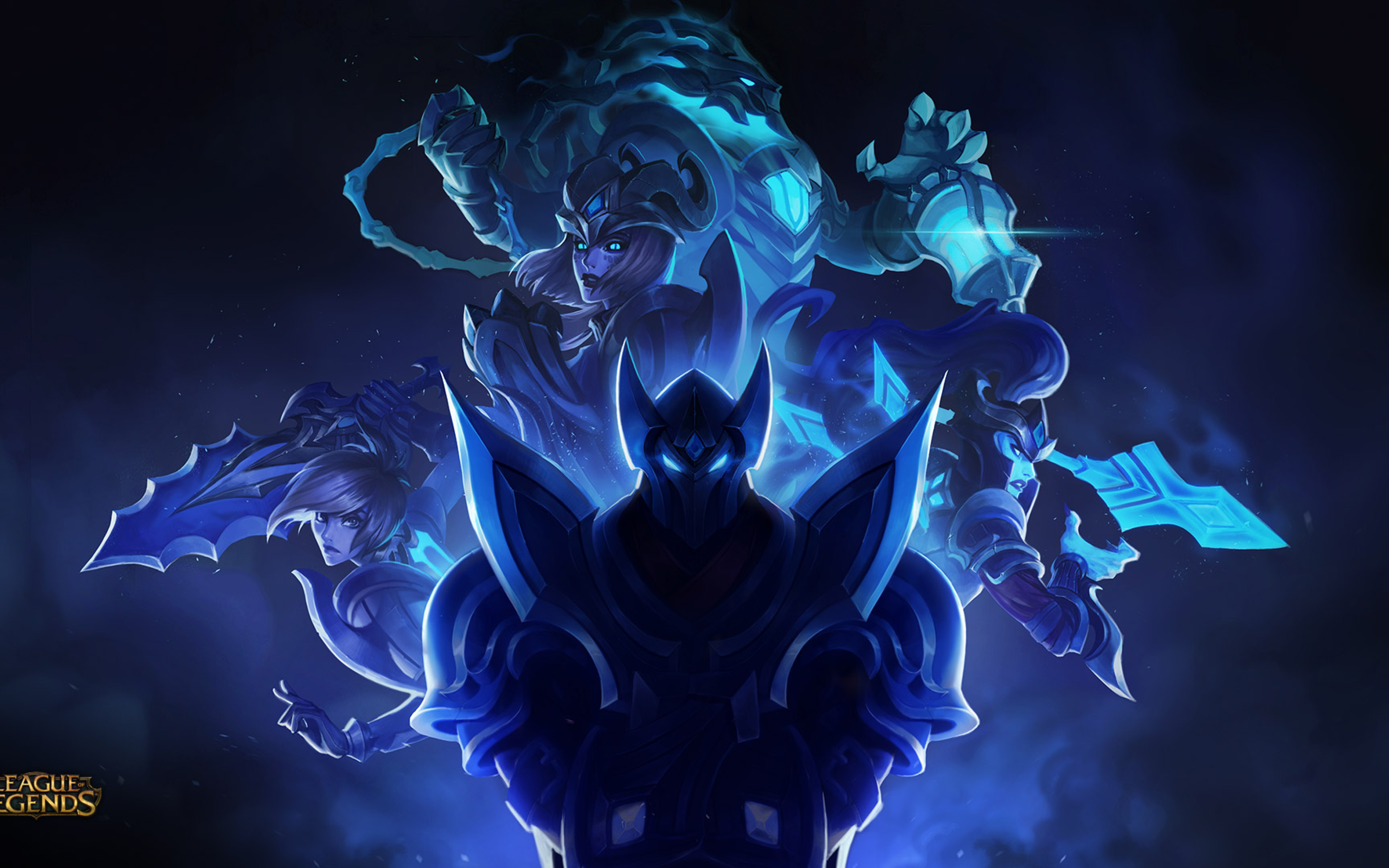 3840x2400 League Of Legends Zed Riven Shyvana And Thresh