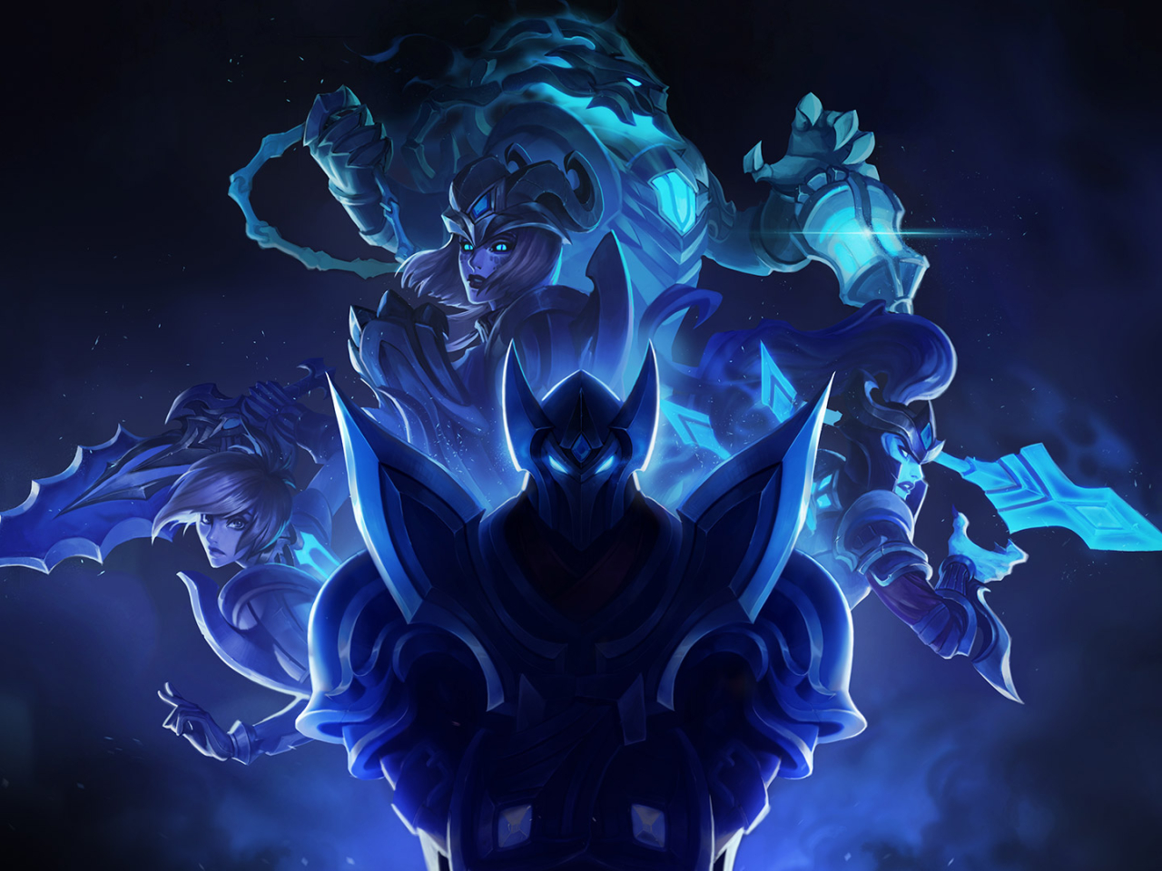 1280x960 League Of Legends Zed, Riven, Shyvana And Thresh 1280x960  Resolution Wallpaper, HD Games 4K Wallpapers, Images, Photos and Background  - Wallpapers Den