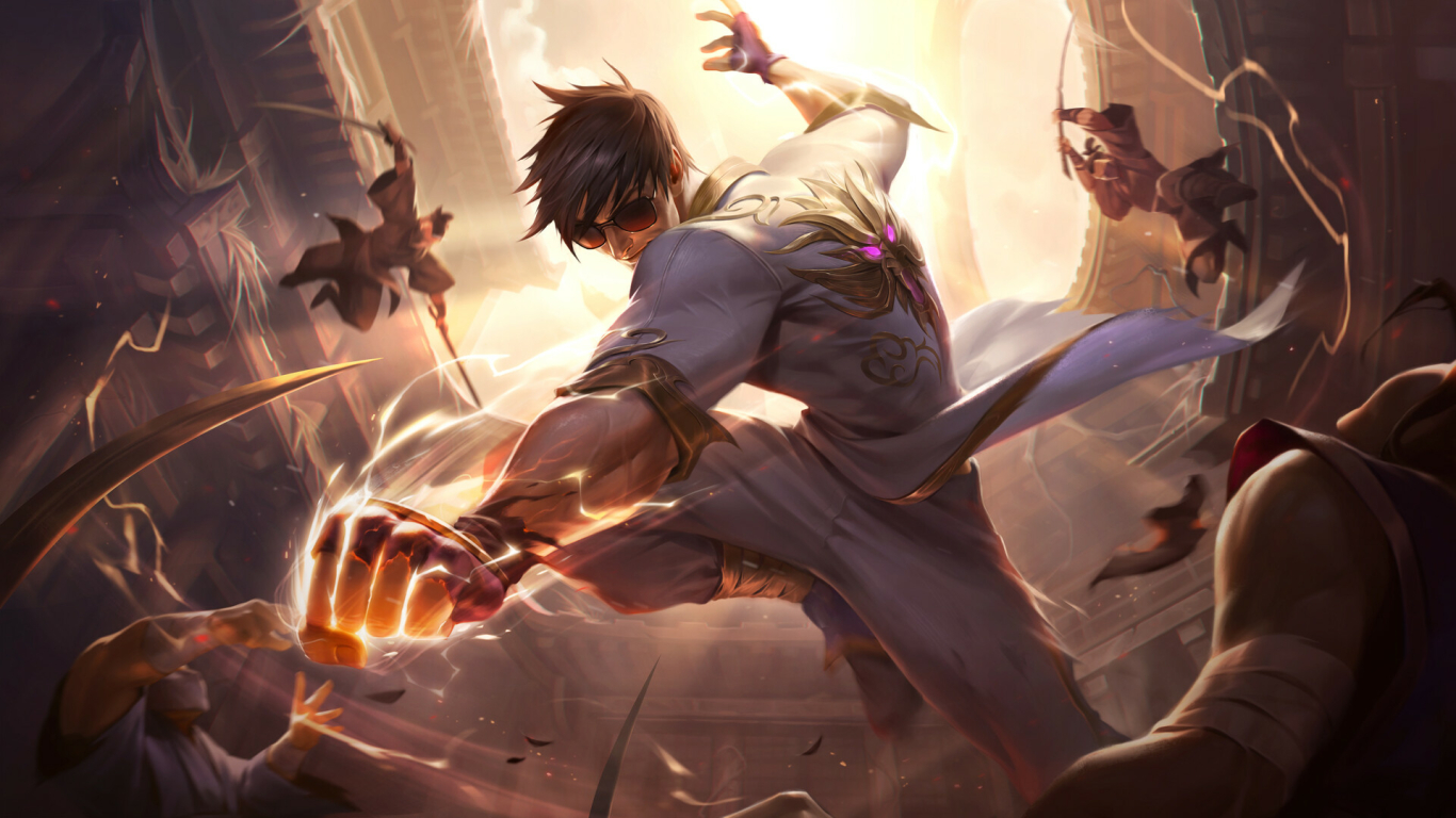 1366x768 Lee Sin HD League Of Legends 1366x768 Resolution Wallpaper, HD  Games 4K Wallpapers, Images, Photos and Background - Wallpapers Den