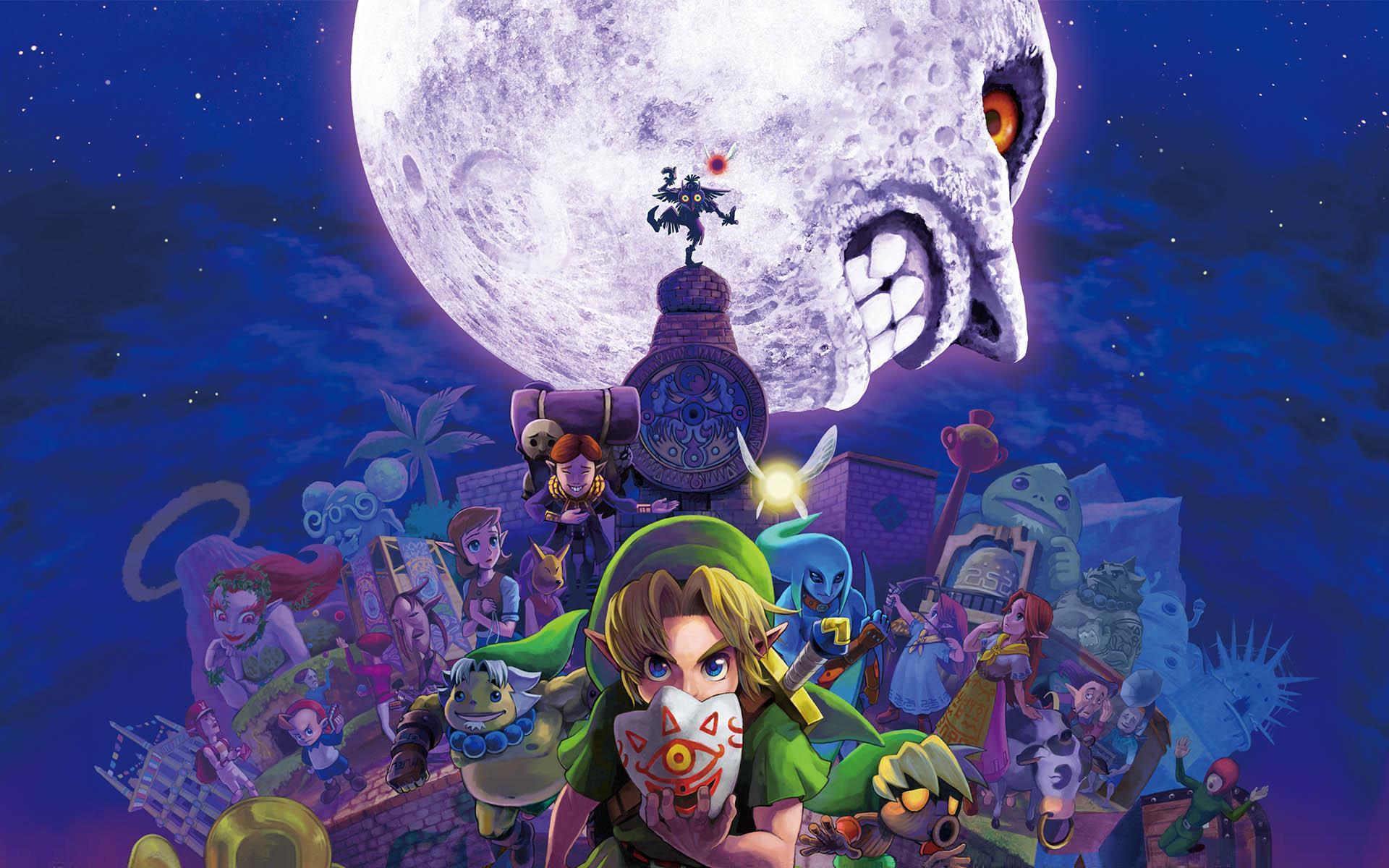 Legend Of Zelda Art Moon Wallpaper Hd Games 4k Wallpapers Images Photos And Background Wallpapers Den