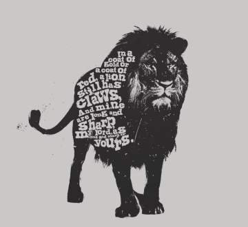 360x330 lion, letters, lettering 360x330 Resolution Wallpaper, HD Vector 4K  Wallpapers, Images, Photos and Background - Wallpapers Den