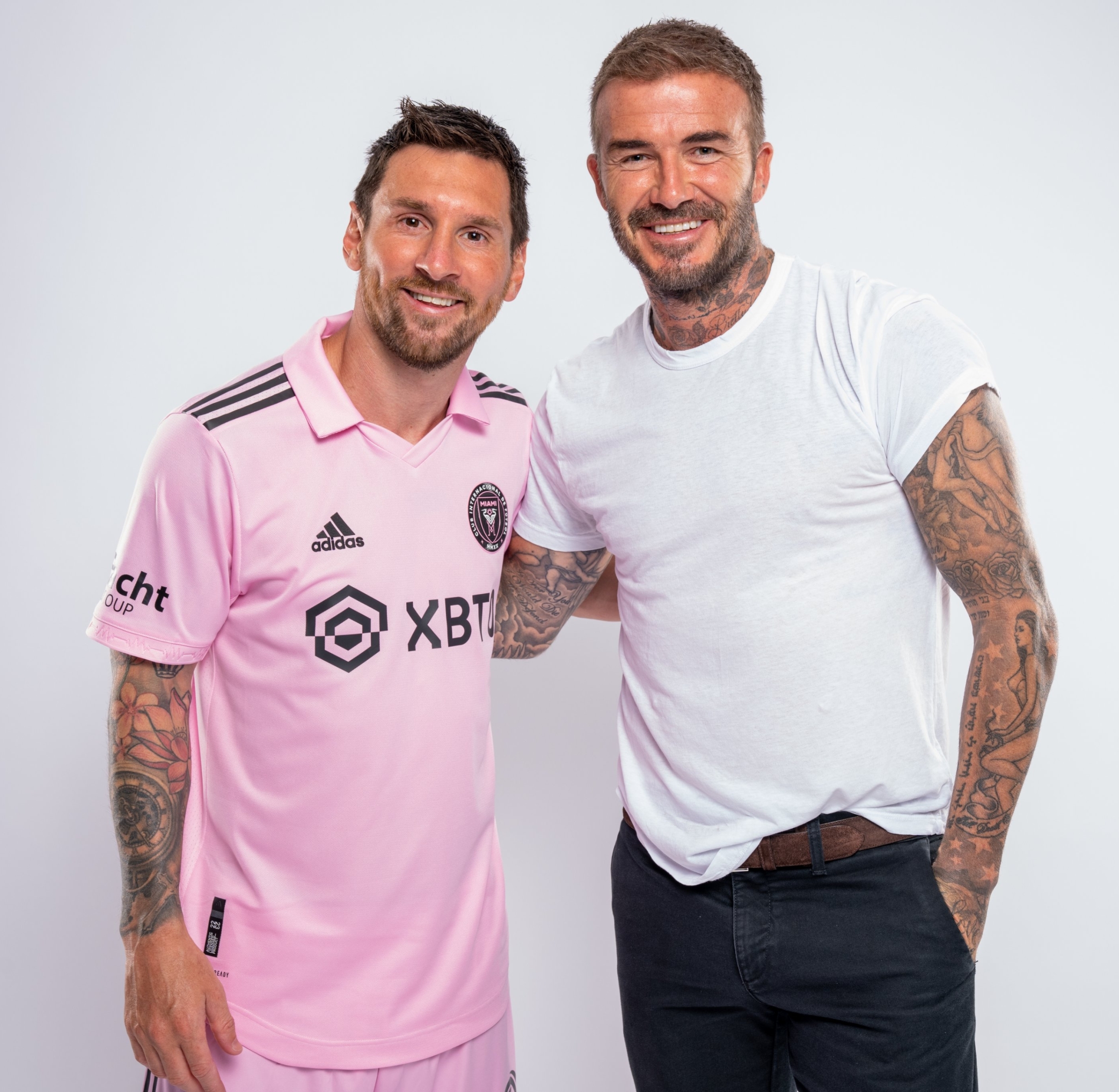 2460x2400 Resolution Lionel Messi And David Beckham Hd Inter Miami Cf 2460x2400 Resolution 