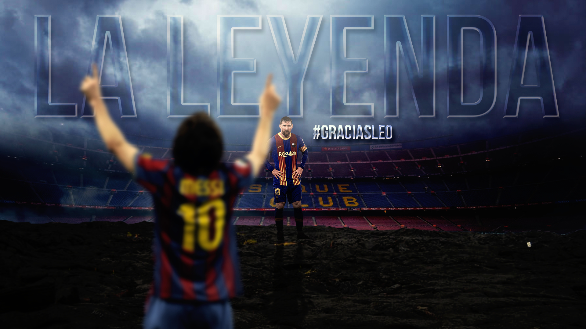 Lionel Messi Barcelona Tribute Wallpaper, HD Sports 4K Wallpapers, Images,  Photos and Background - Wallpapers Den