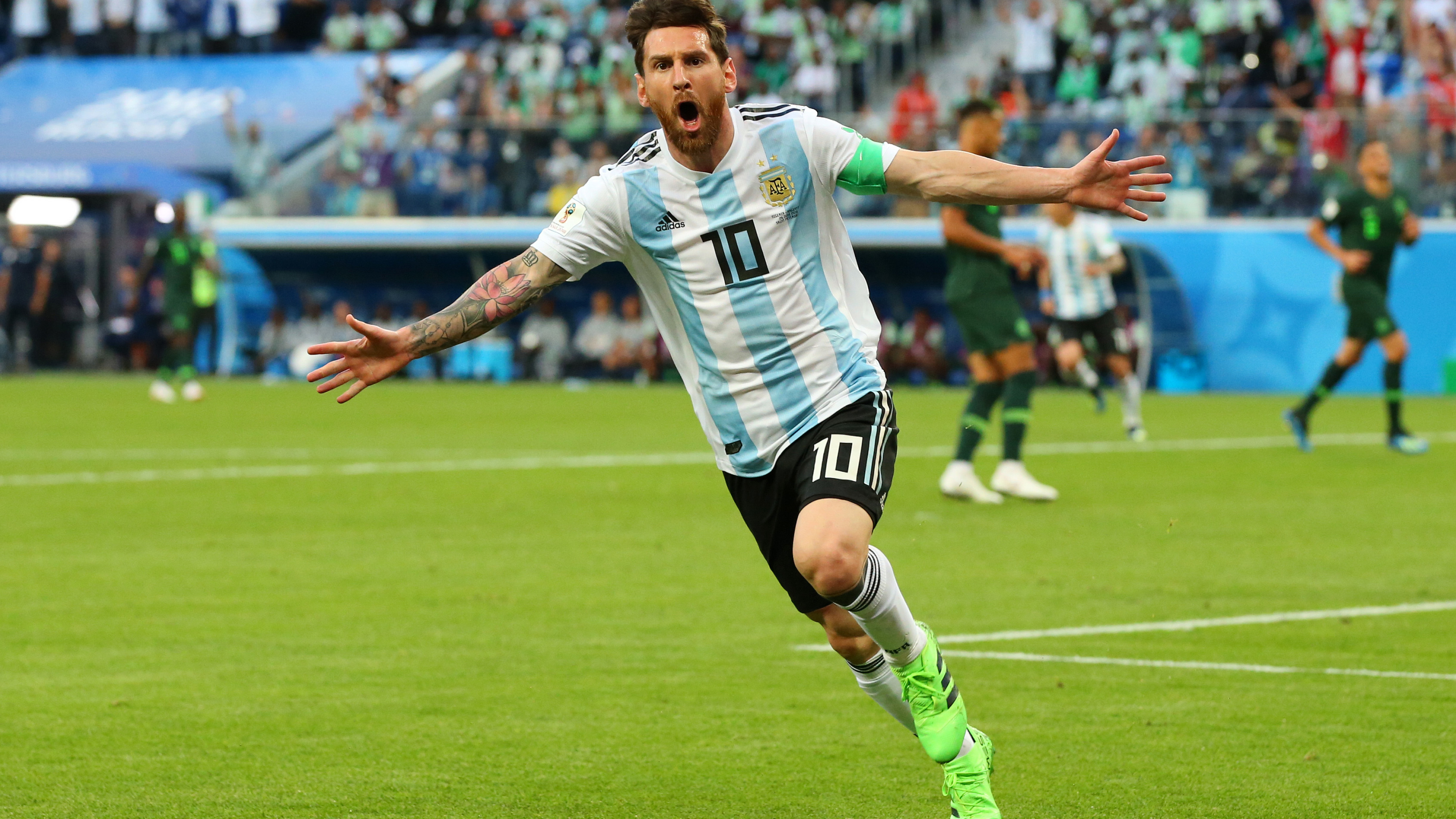 3840x2160 Lionel Messi in FIFA 2018 World Cup 4K Wallpaper ...