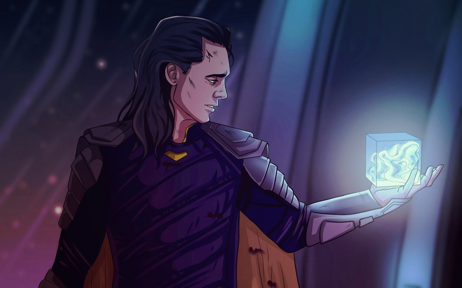 7681x17321 Loki Holding Infinity Stone 7681x17321 Resolution Wallpaper, HD  Movies 4K Wallpapers, Images, Photos and Background - Wallpapers Den