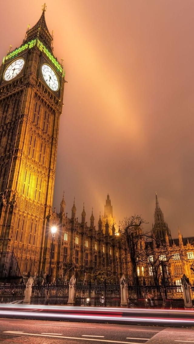 640x1136 Resolution london, city lights, buildings iPhone 5,5c,5S,SE ...