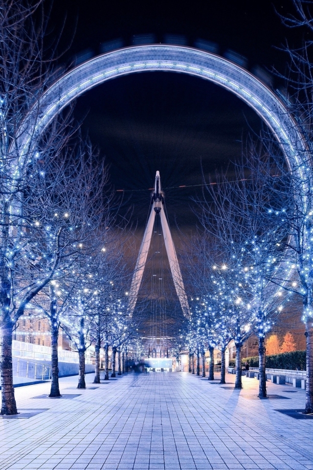 640x960 Resolution London Eye, Ferris Wheel, London IPhone 4, IPhone 4S