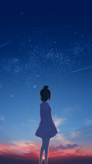 320x568 Lonely Anime Girl 320x568 Resolution Wallpaper, HD Anime 4K  Wallpapers, Images, Photos and Background - Wallpapers Den
