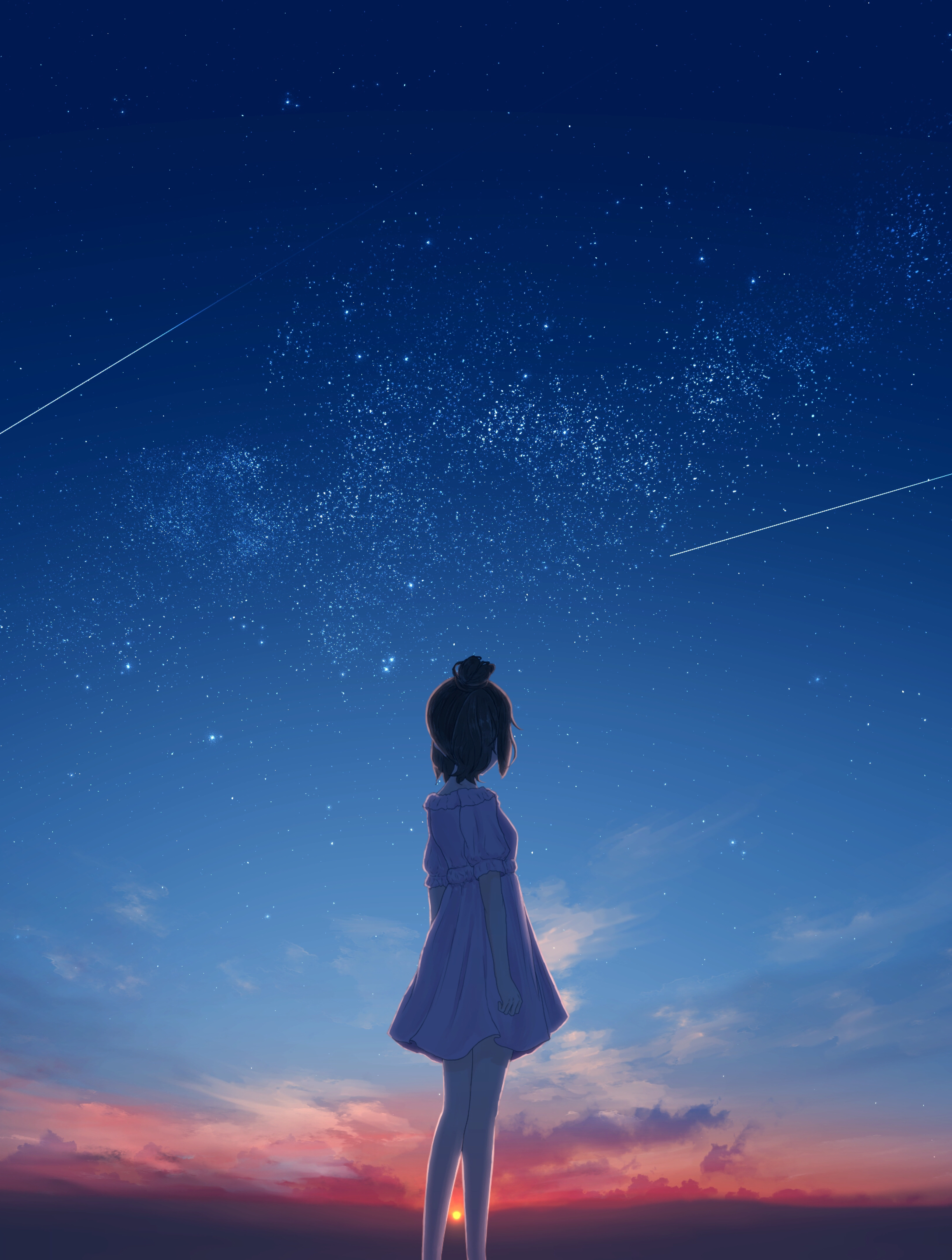 3400x4500 Lonely Anime Girl 3400x4500 Resolution Wallpaper, HD Anime 4K  Wallpapers, Images, Photos and Background - Wallpapers Den