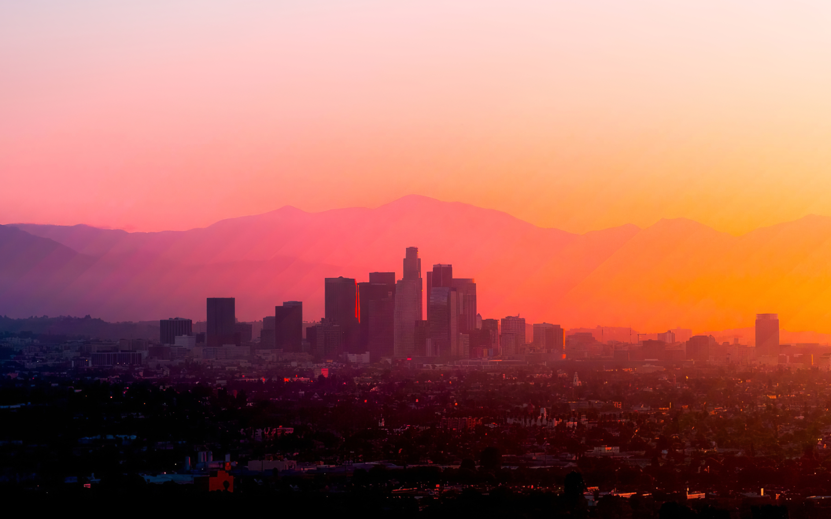 Los Angeles sunset iphone iPhone Wallpapers Free Download