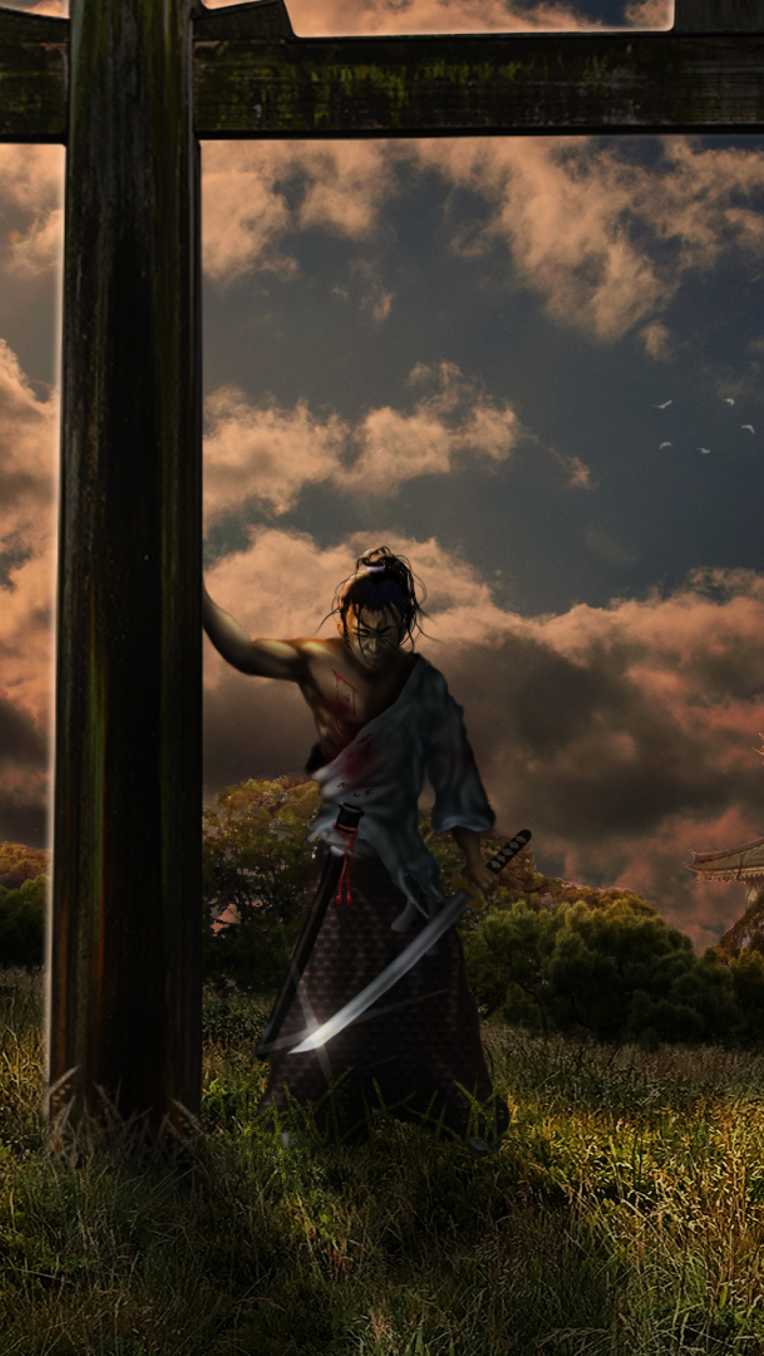 1082x1920 Lost Samurai 1082x1920 Resolution Wallpaper, HD Fantasy 4K