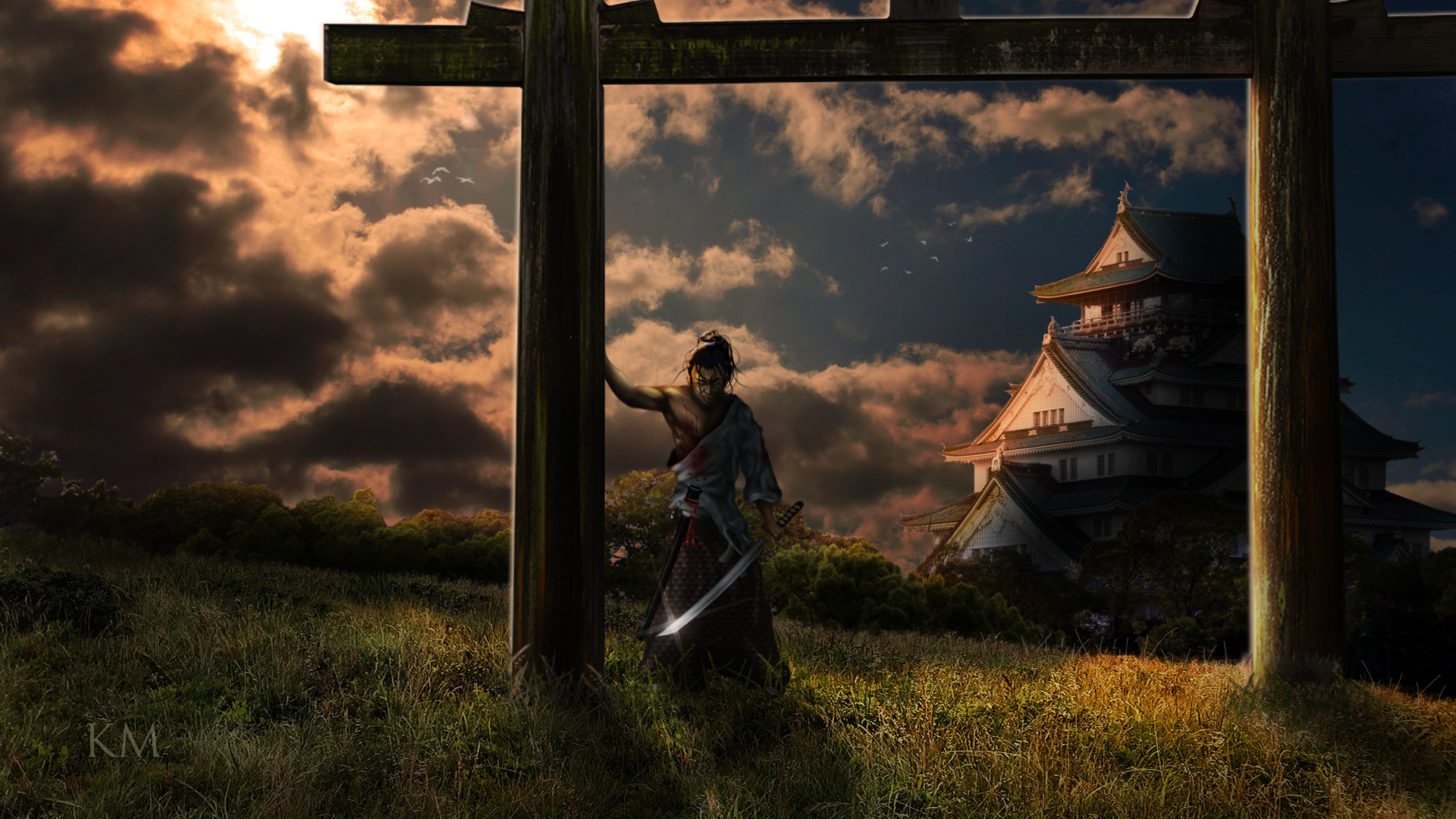 Lost Samurai Wallpaper, HD Fantasy 4K Wallpapers, Images And Background