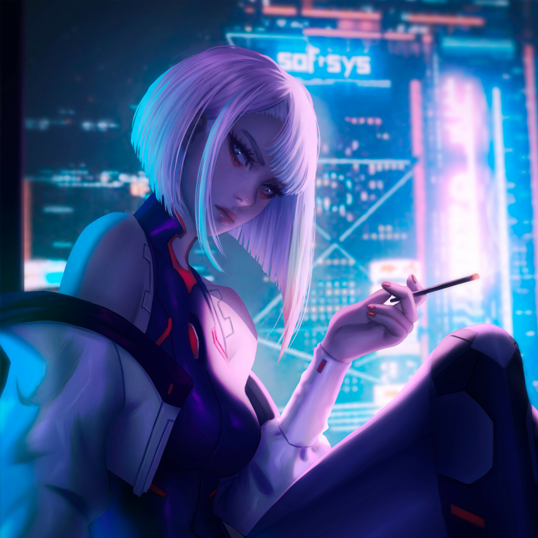 1080x1080 Resolution Lucy Cool Cyberpunk Edgerunners 1080x1080 ...