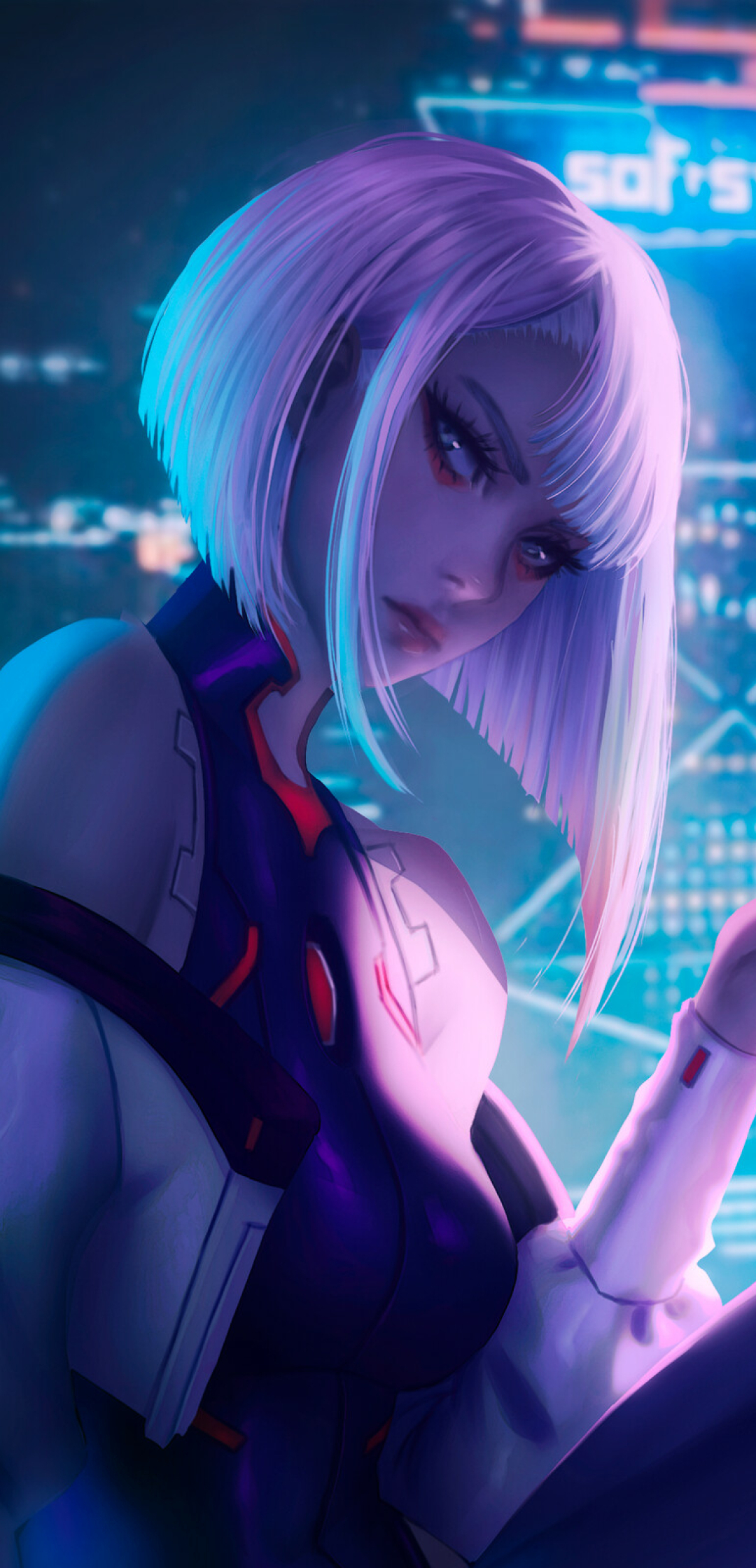 1080x2240 Lucy Cool Cyberpunk Edgerunners 1080x2240 Resolution