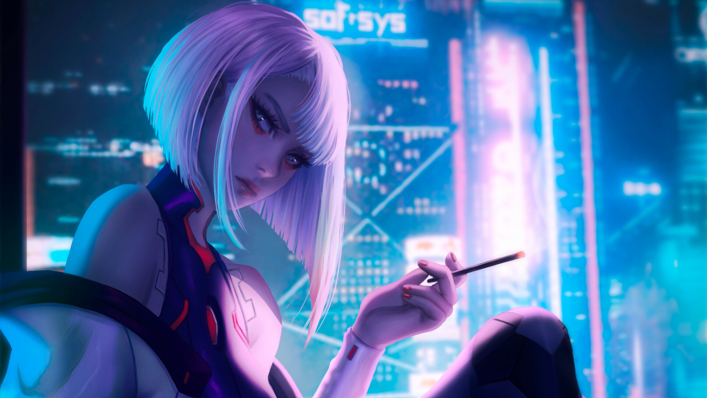 1024x576 Resolution Lucy Cool Cyberpunk Edgerunners 1024x576 Resolution Wallpaper Wallpapers Den 6153