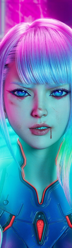 300x1024 Lucy Hd Cyberpunk Edgerunners Cool 300x1024 Resolution