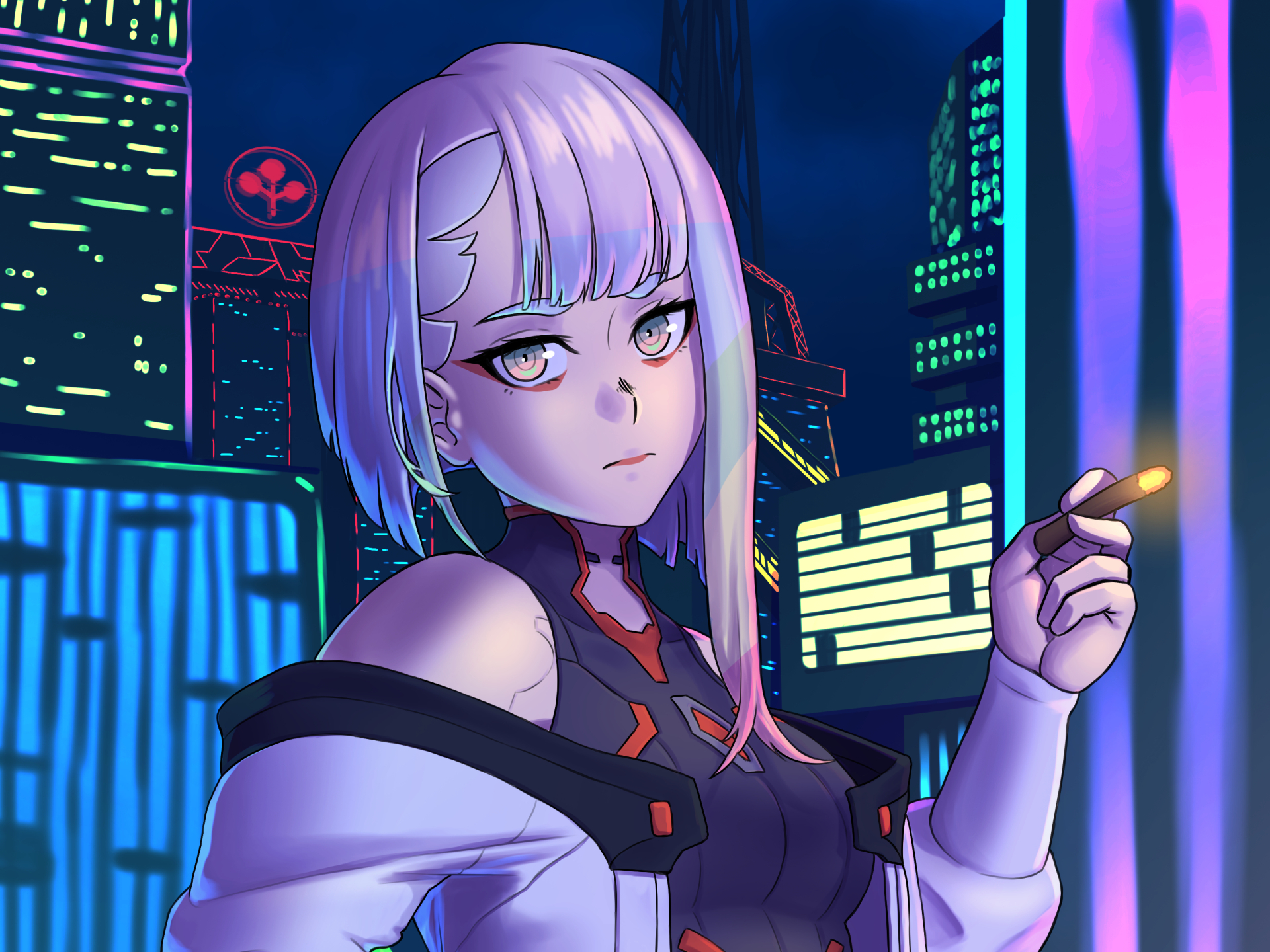 1920x1440 Resolution Lucy HD Cyberpunk Edgerunners 1920x1440 Resolution