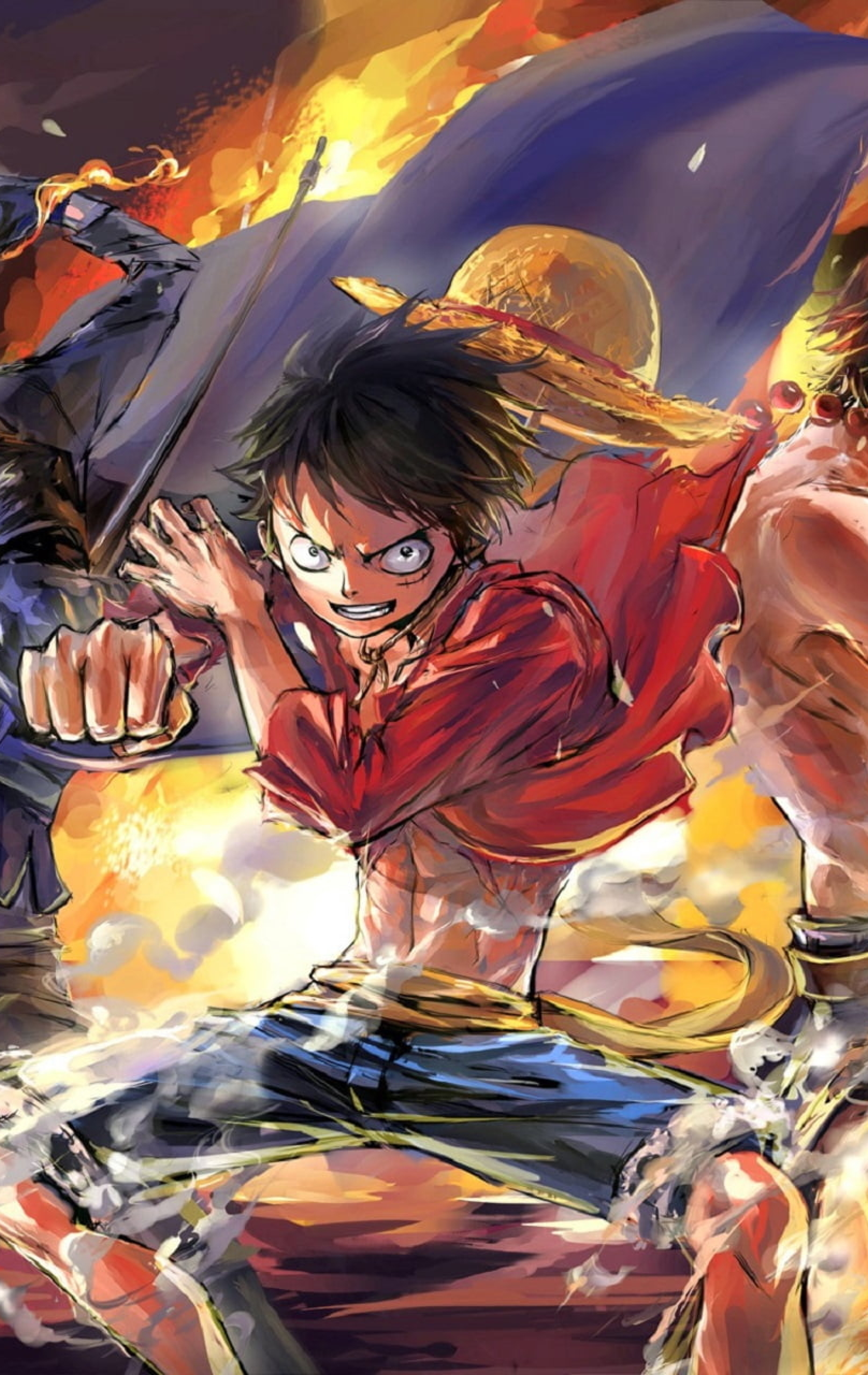 4620x7320 Luffy, Ace and Sabo One Piece Team 4620x7320 Resolution Wallpaper,  HD Anime 4K Wallpapers, Images, Photos and Background - Wallpapers Den