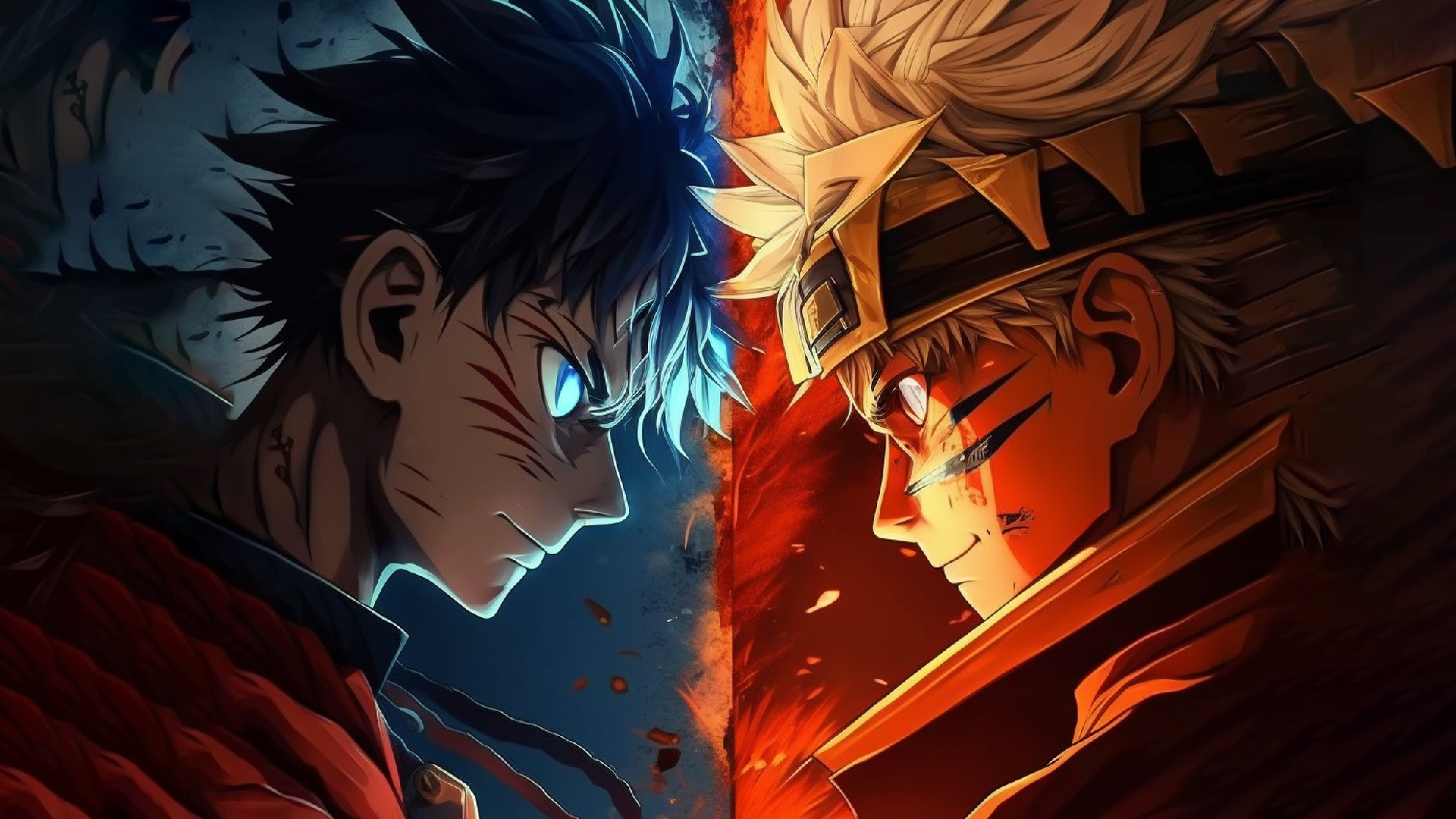 7680x4320 Luffy vs Naruto Fight Art 8K Wallpaper, HD Artist 4K Wallpapers,  Images, Photos and Background - Wallpapers Den