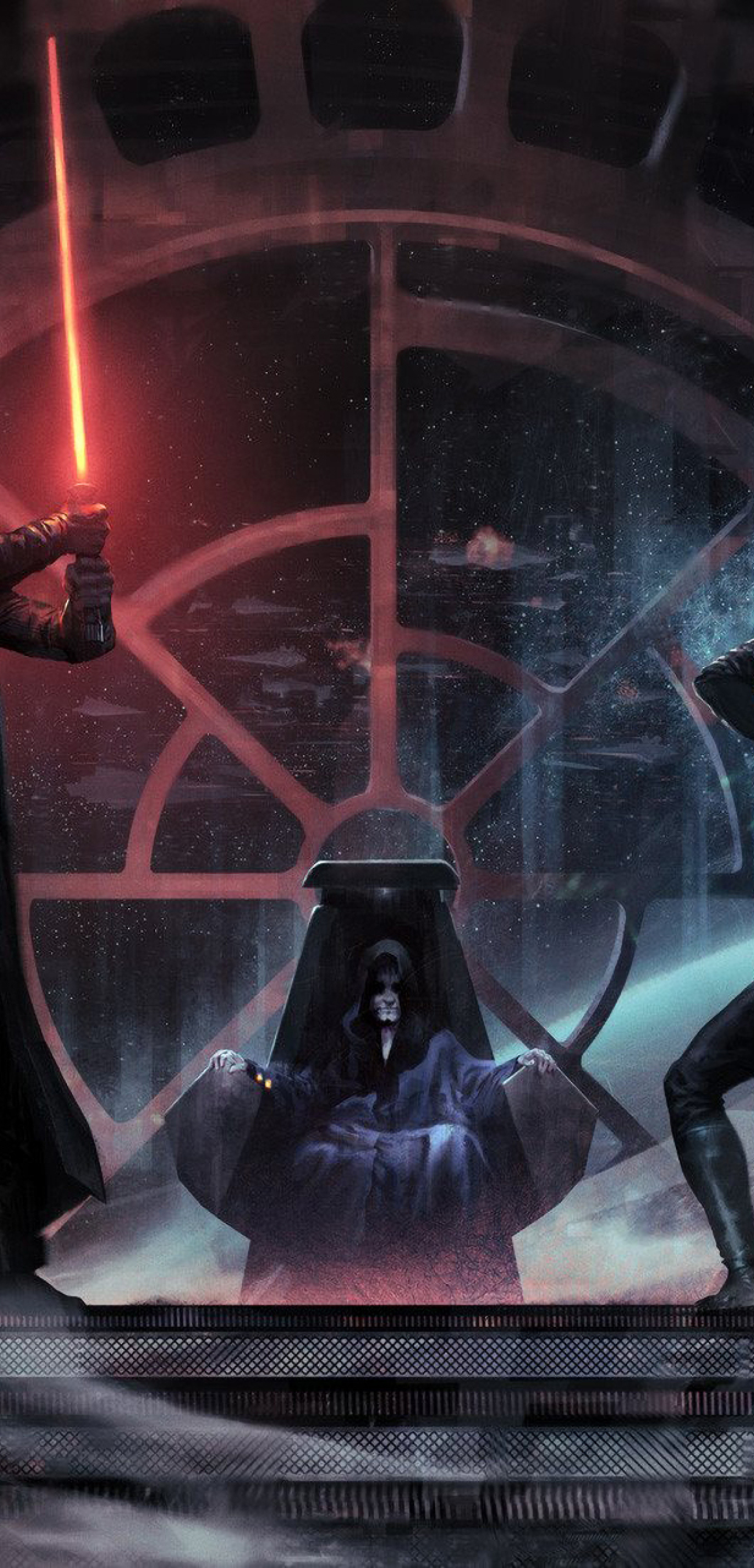 Featured image of post Luke Vs Vader Wallpaper Hd - With sidious watching the two lock blades again and again.