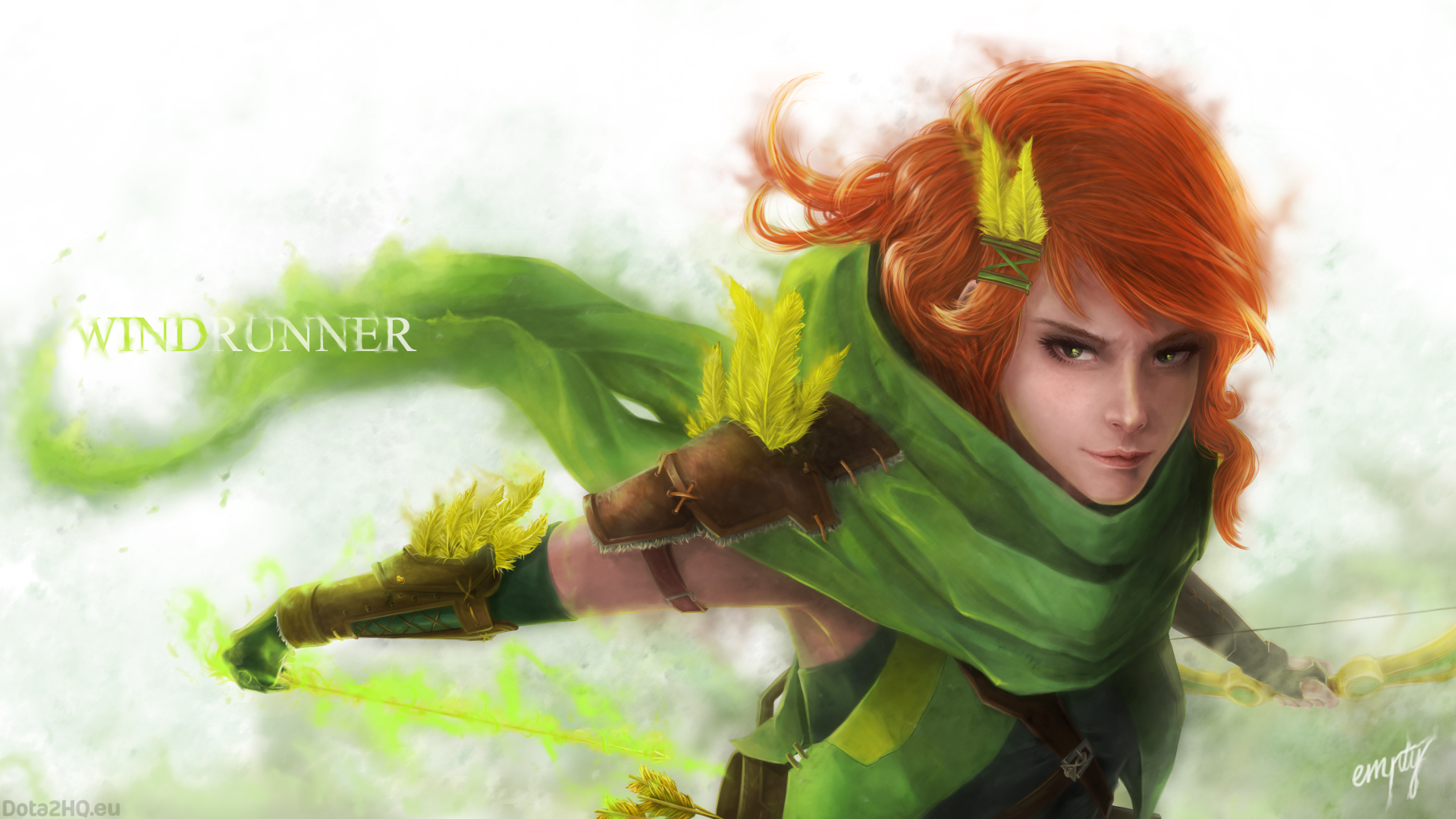 Lyralei Windrunner Dota 2 Wallpaper Hd Games 4k