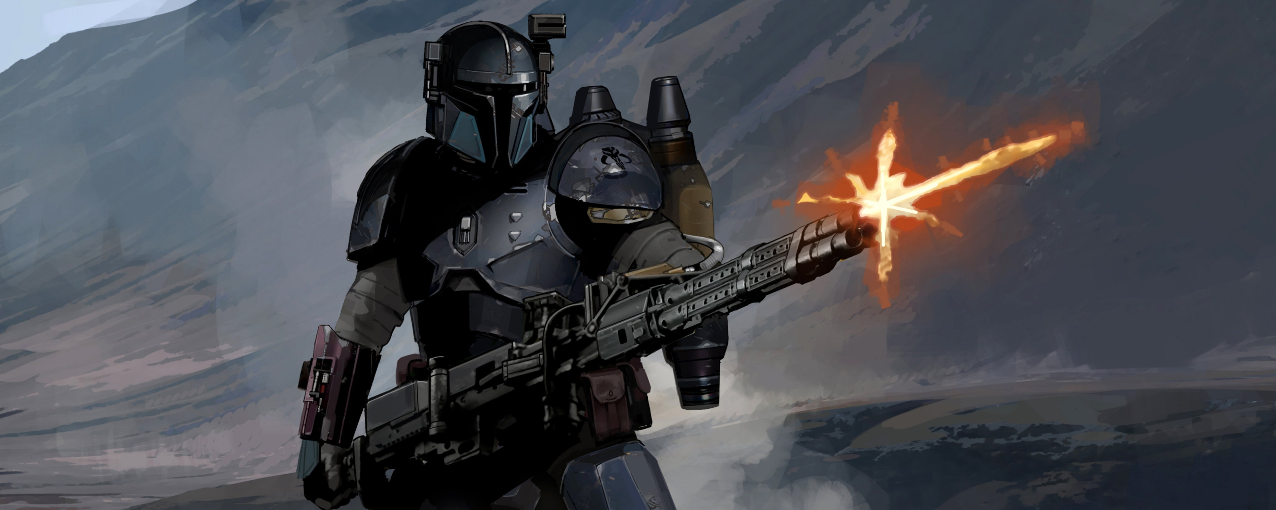 2560x1024 Mandalorian Concept Art 2560x1024 Resolution Wallpaper, HD TV