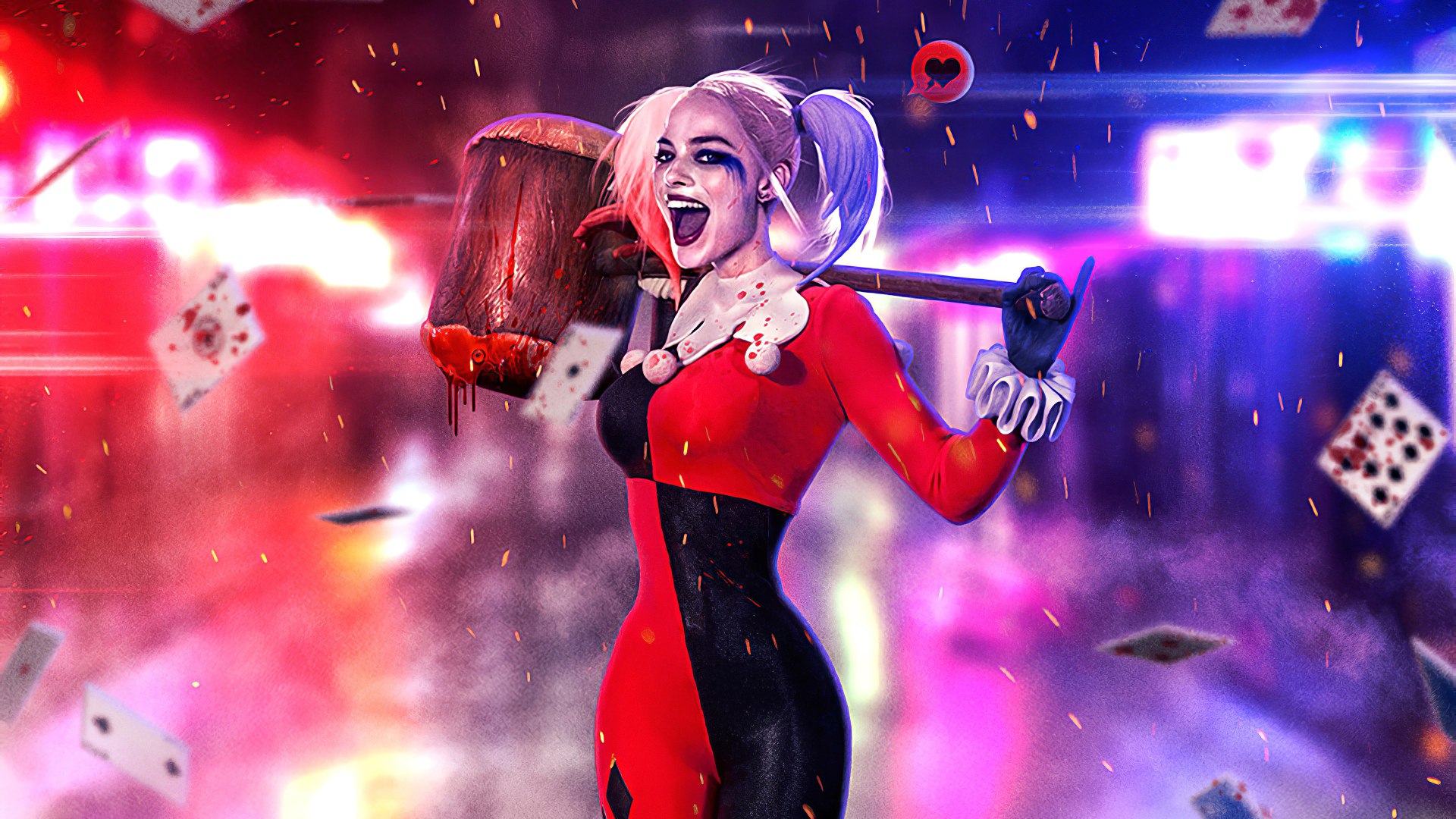 1920x1080 Margot New Harley Quinn 1080P Laptop Full HD Wallpaper, HD  Superheroes 4K Wallpapers, Images, Photos and Background - Wallpapers Den