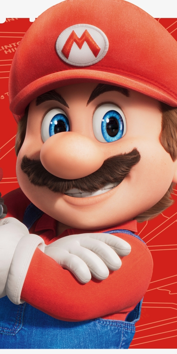 720x1440 Mario In Super Mario Bros Movie 2023 720x1440 Resolution Wallpaper Hd Movies 4k 6146
