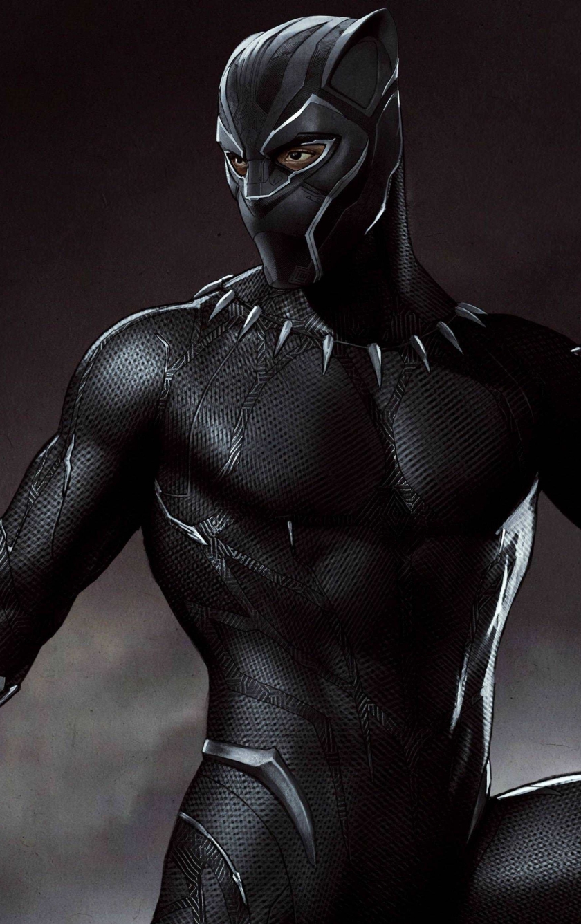 Download Marvel Black Panther Artwork 840x1336 Resolution HD 4K