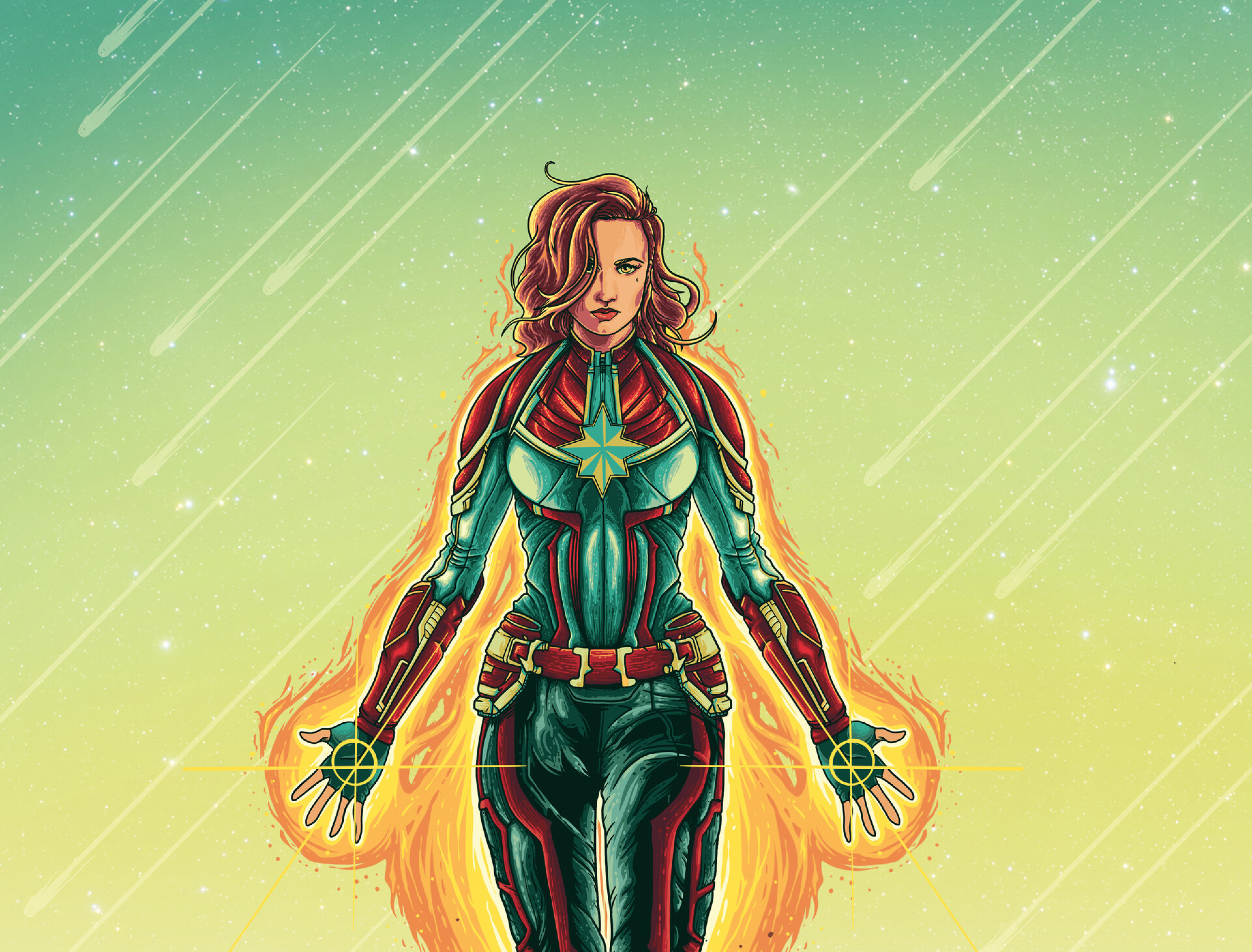 5680x4320 Marvel Captain Marvel Fan Illustration 5680x4320 Resolution  Wallpaper, HD Superheroes 4K Wallpapers, Images, Photos and Background -  Wallpapers Den
