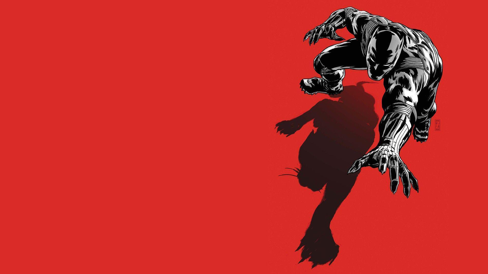 Marvel Comic Black Panther Minimal Wallpaper, HD Superheroes 4K Wallpapers,  Images, Photos and Background - Wallpapers Den