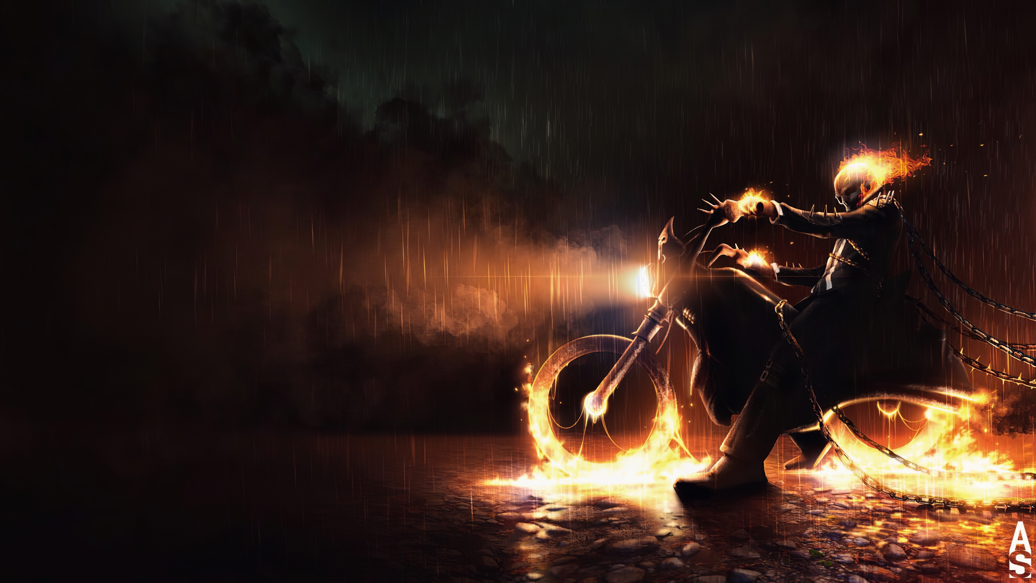 Marvel Comic Ghost Rider Wallpaper, HD Superheroes 4K Wallpapers, Images,  Photos and Background - Wallpapers Den