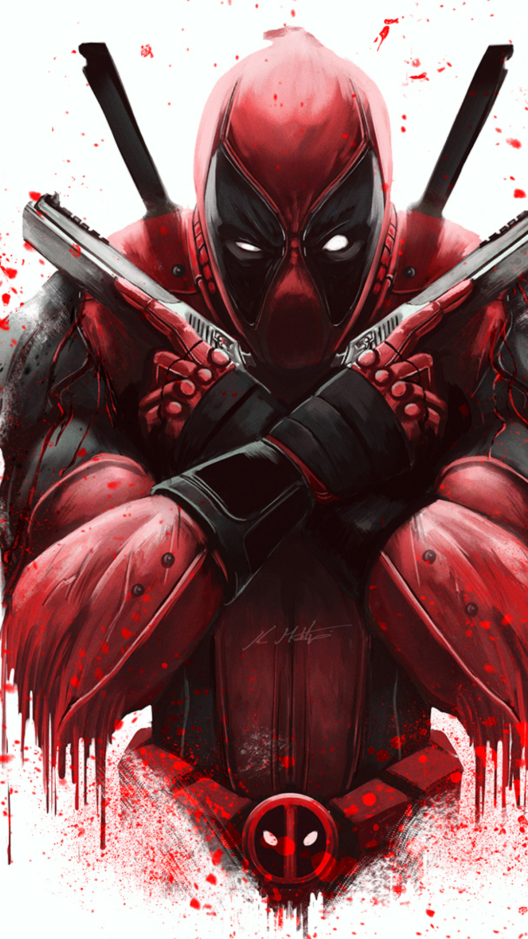 Marvel Deadpool  Artwork Full HD  Wallpaper 