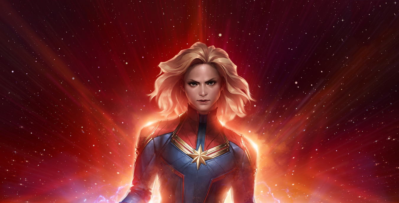 1350x689 Marvel Future Fight Captain Marvel 1350x689 Resolution Wallpaper,  HD Games 4K Wallpapers, Images, Photos and Background - Wallpapers Den