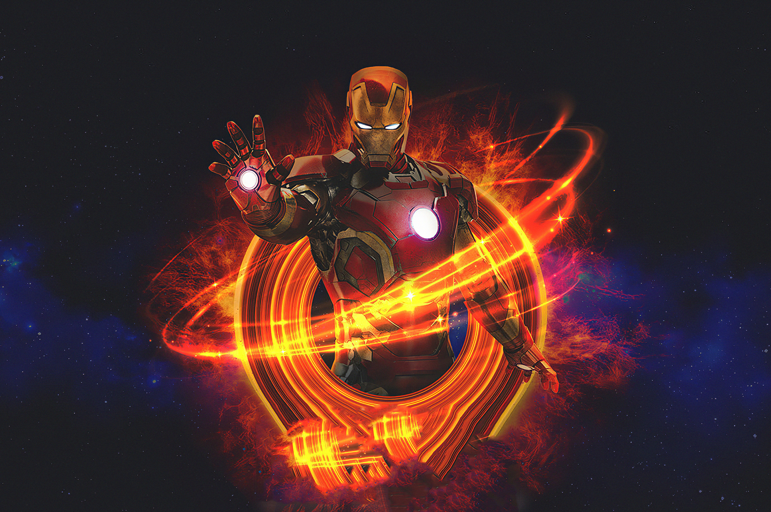 2560x1700 Marvel Iron Man Art Chromebook Pixel Wallpaper, HD Superheroes 4K Wallpapers, Images