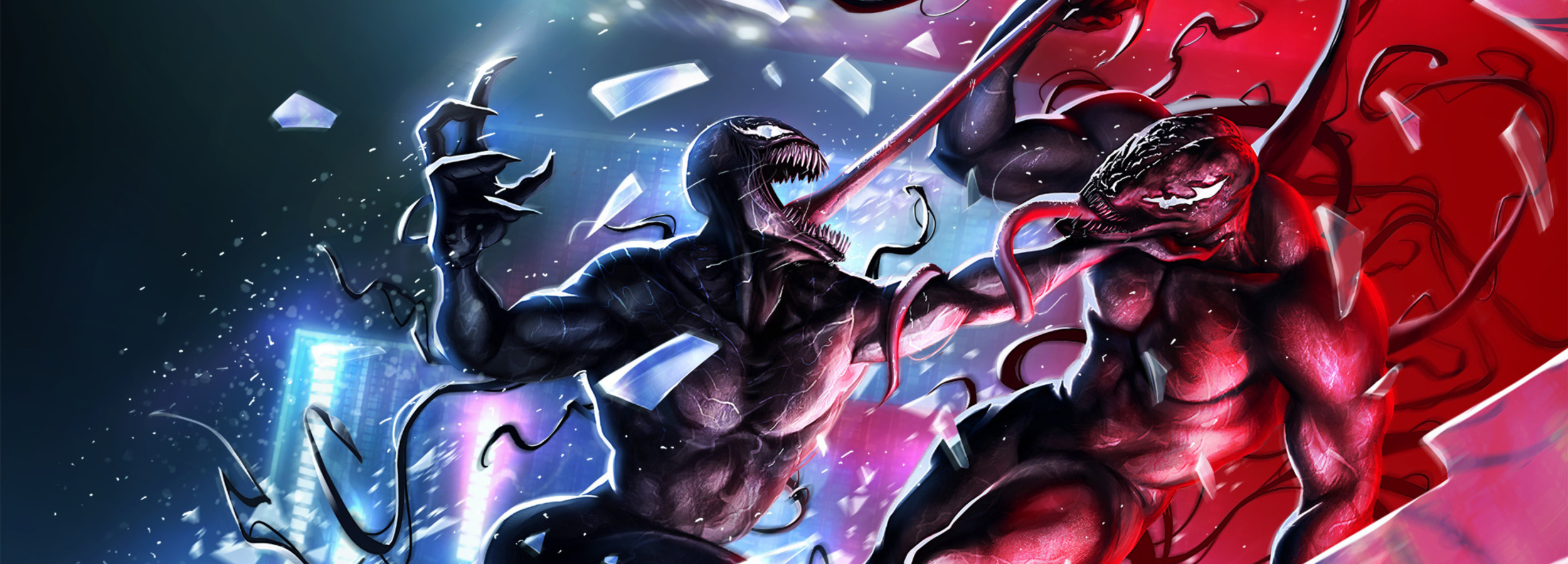 2500x900 Marvel Riot vs Venom 2500x900 Resolution Wallpaper, HD ...