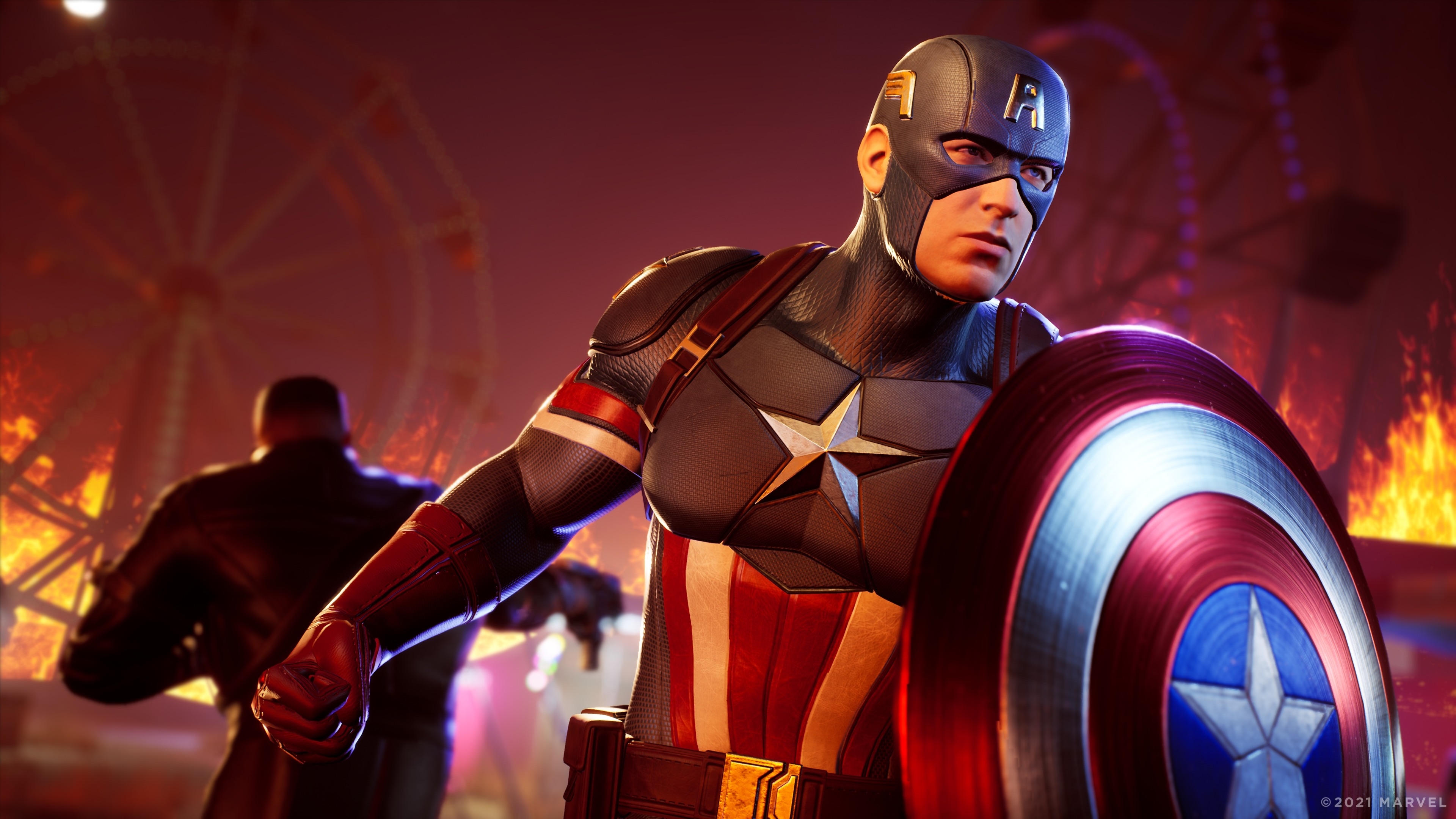 3840x2160 Marvel's Midnight Suns Captain America 4K Wallpaper, HD Games 4K  Wallpapers, Images, Photos and Background - Wallpapers Den