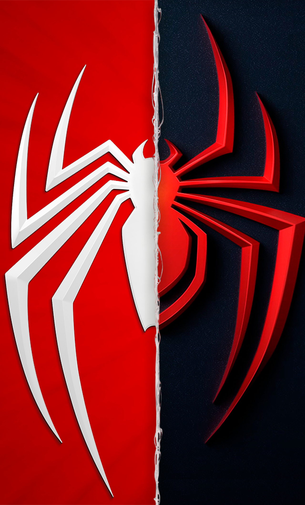 1280x2120 Marvel's Spider-Man Miles Morales Logo iPhone 6 plus Wallpaper,  HD Games 4K Wallpapers, Images, Photos and Background - Wallpapers Den