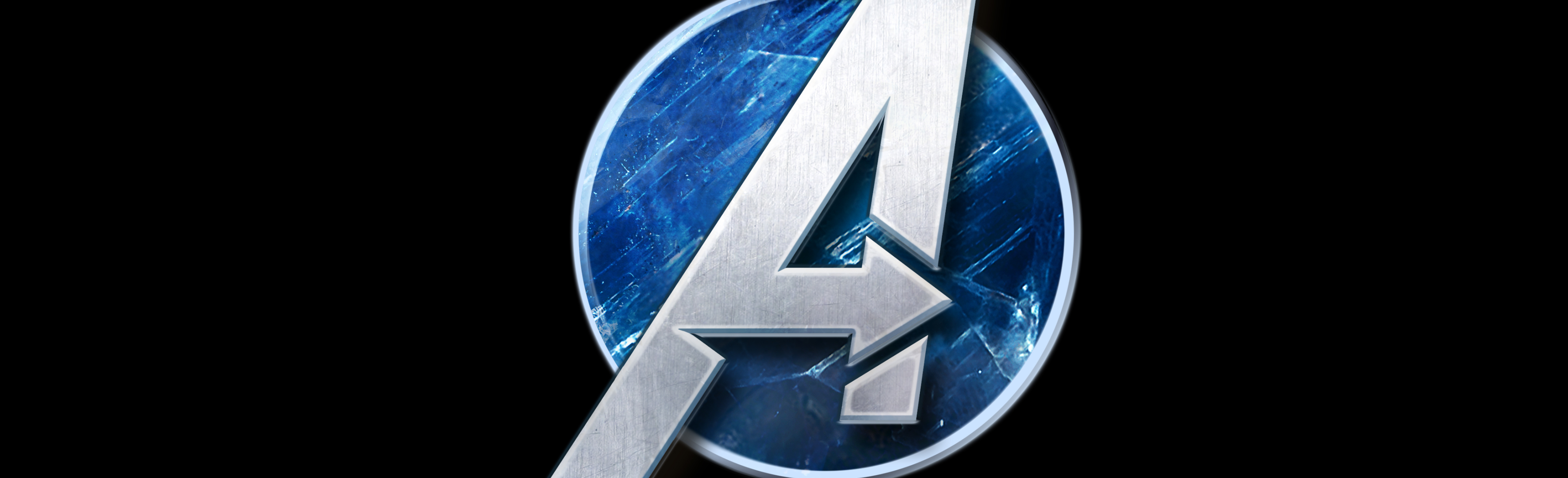 3540x1080 Resolution Marvels Avengers Game Logo 3540x1080 Resolution ...