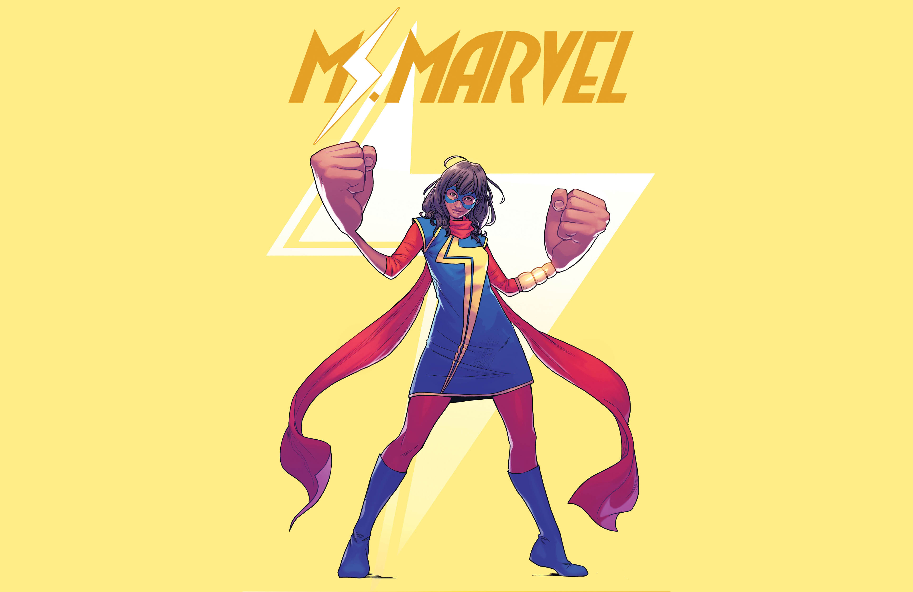 MCU Kamala Khan As Ms. Marvel Wallpaper ...