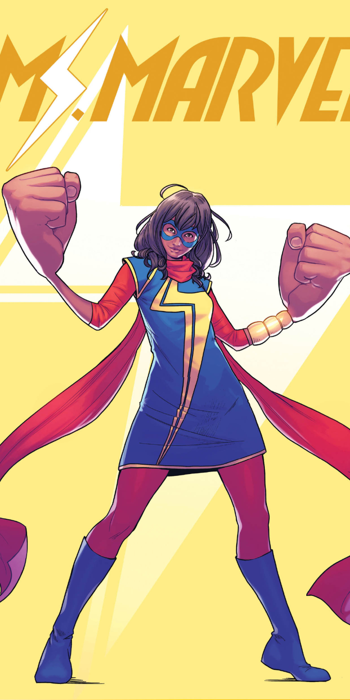 720x1440 MCU Kamala Khan As Ms. Marvel 720x1440 Resolution Wallpaper