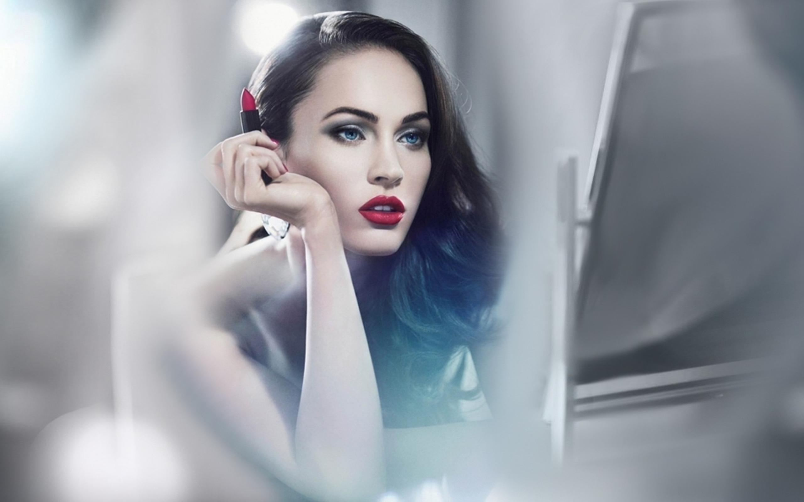 2560x1600 Resolution Megan Fox Face Lipstick 2560x1600 Resolution Wallpaper Wallpapers Den